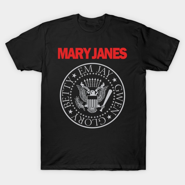 The Mary Janes T-Shirt by EyesOfTheFox